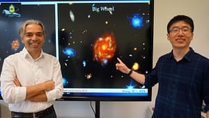 “Big Wheel”, scoperta una galassia a disco