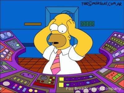 Homer Simpson lavora alla centrale nucleare dietro casa vostra